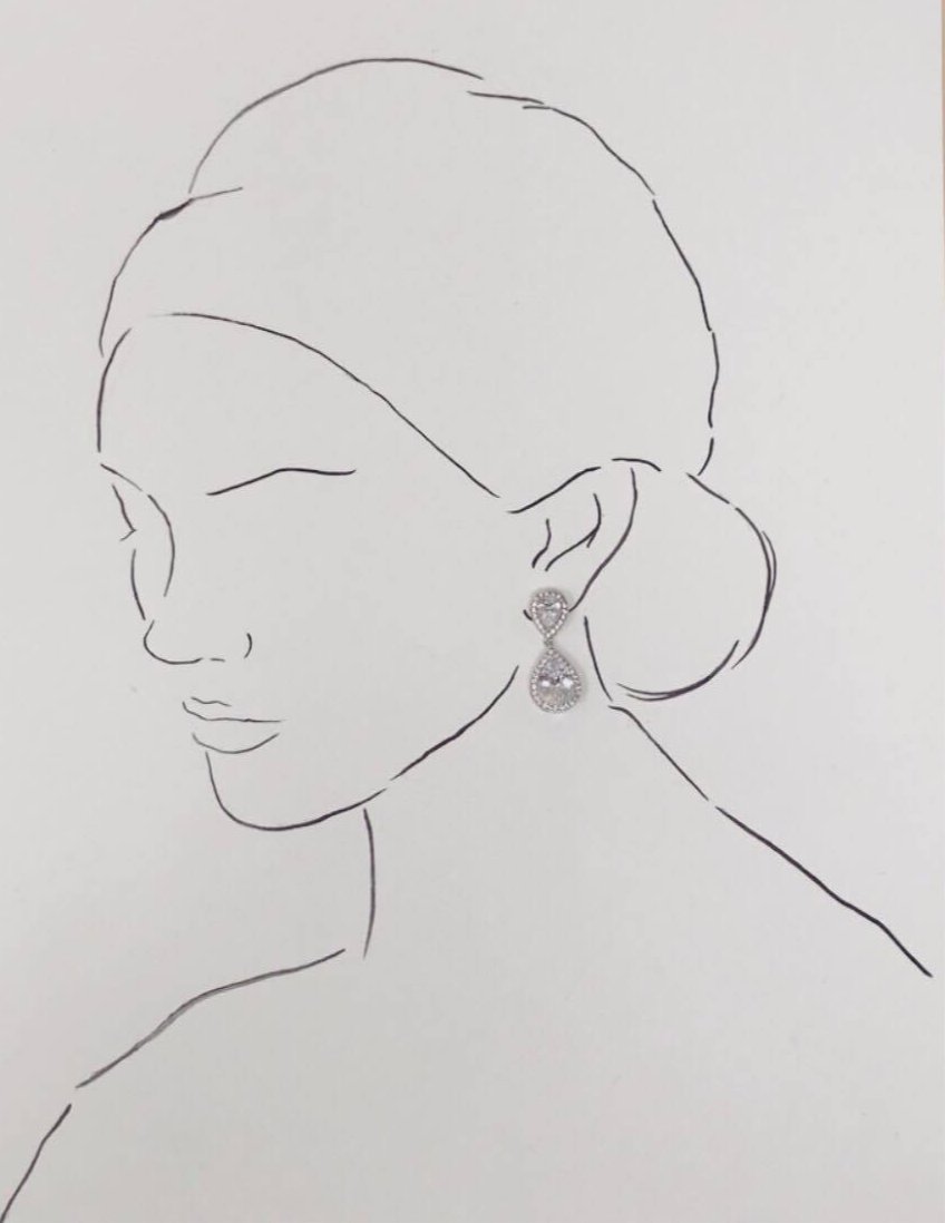 Classic Teardrop Earring – Botias Accessories